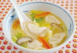 中華スープ餃子