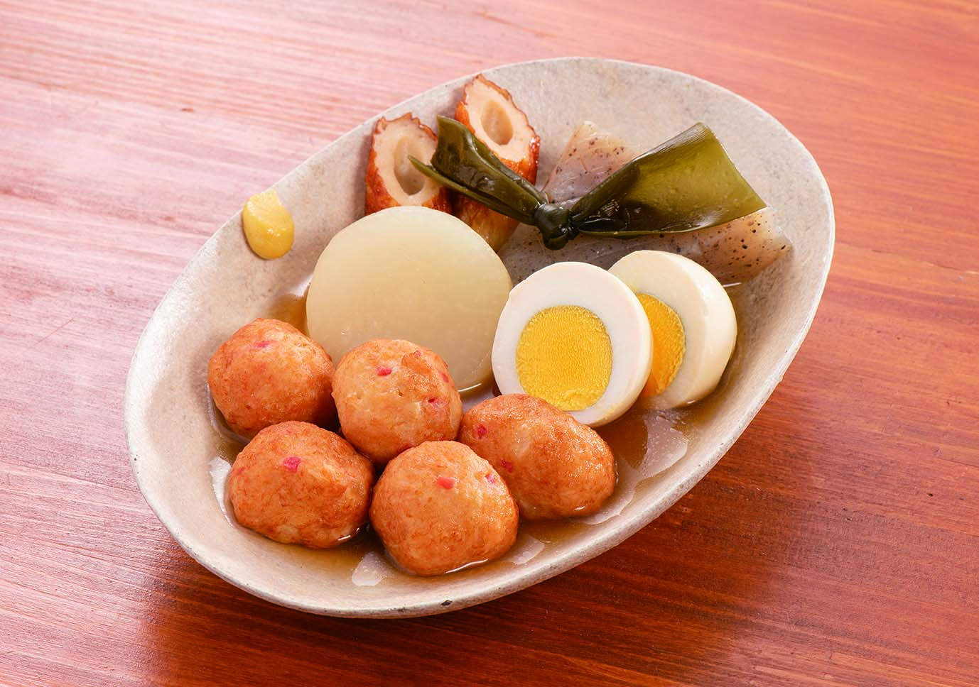 鶏の紅しょうが揚げのおでん