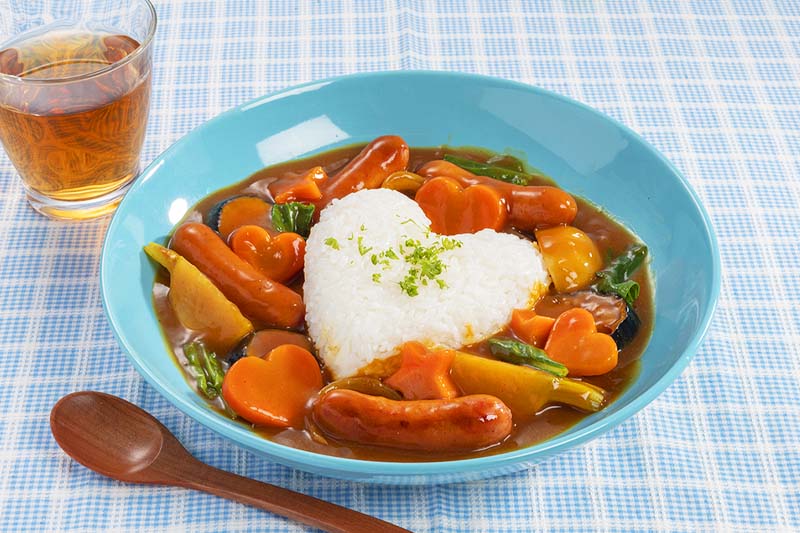 シャイニー★具材ゴロゴロのごてあらポー‼カレー