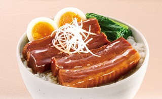 丼にのせて！豚角煮丼